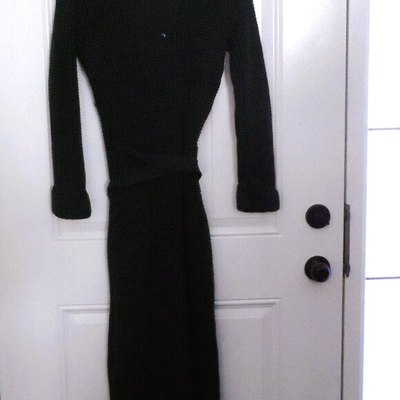 Fashion Nova - dark green Knit Fringe Cardigan - Picture 8 of 9